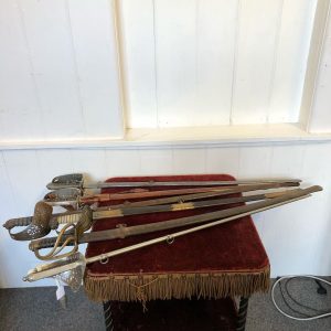 Collection Of Military Swords. More Available