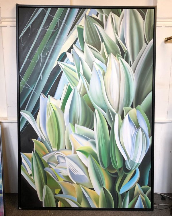 Tulips Oil Painting On Canvas