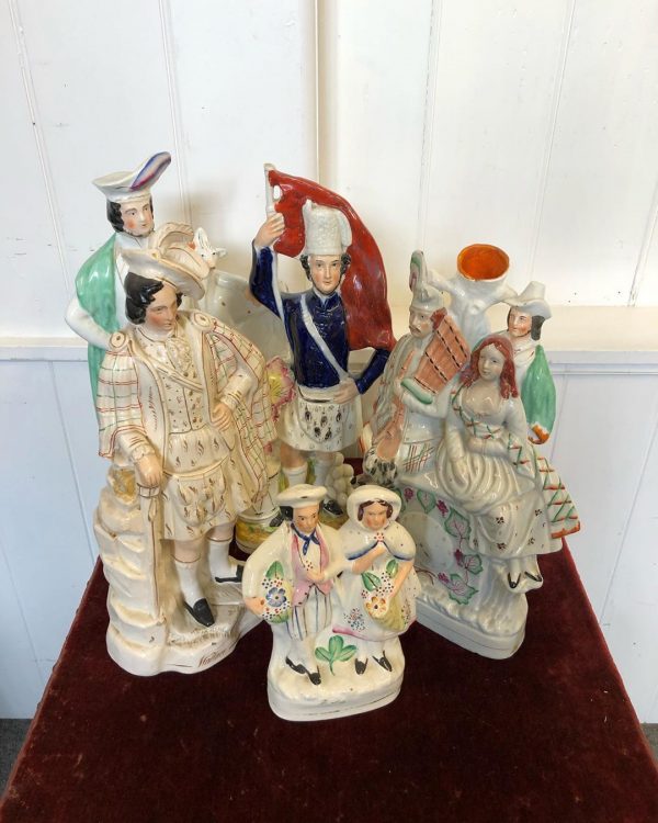 Victorian Staffordshire Figures More available If Needed
